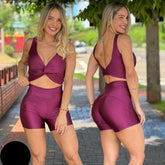 Conjunto Luiza Basic Marrom